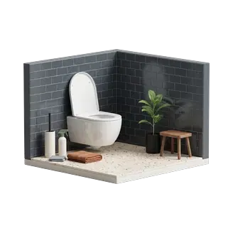 Bathroom Surface Cleaning
